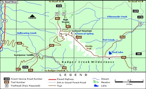 Lookout Mountain Trail Map