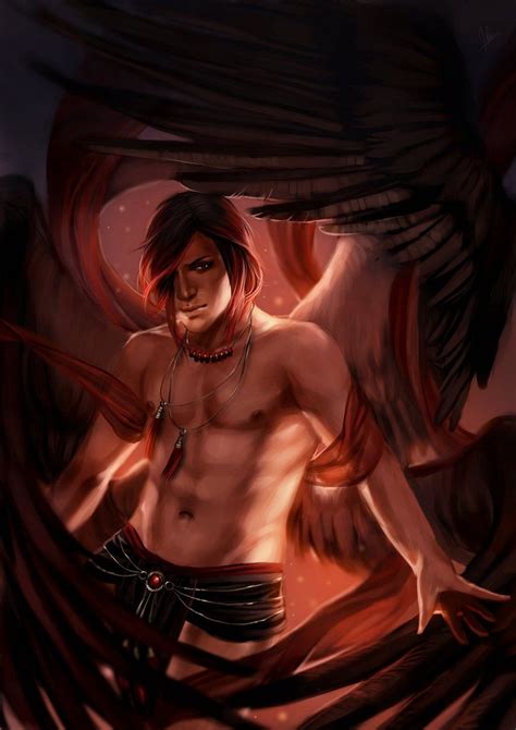 descent by adelruna on deviantART Angels And Demons, Dark Angels, Zelda Characters, Fictional ...