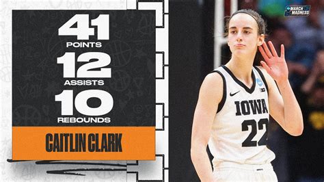 Caitlin Clark: Historic 40-point triple-double in Elite Eight - Win Big ...