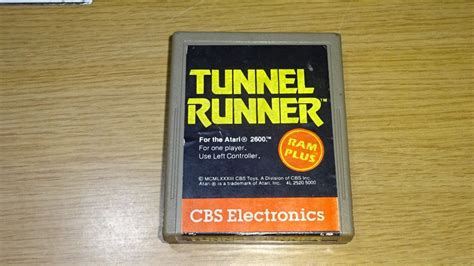 Atari 2600 Tunnel Runner Game Rom Cartridge, Video Gaming, Video Games, Others on Carousell