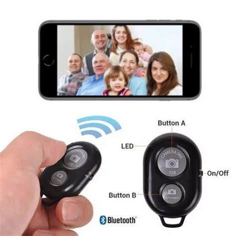 Black Bluetooth Selfie Remote, Smartphones, Size: Normal at Rs 50/piece ...