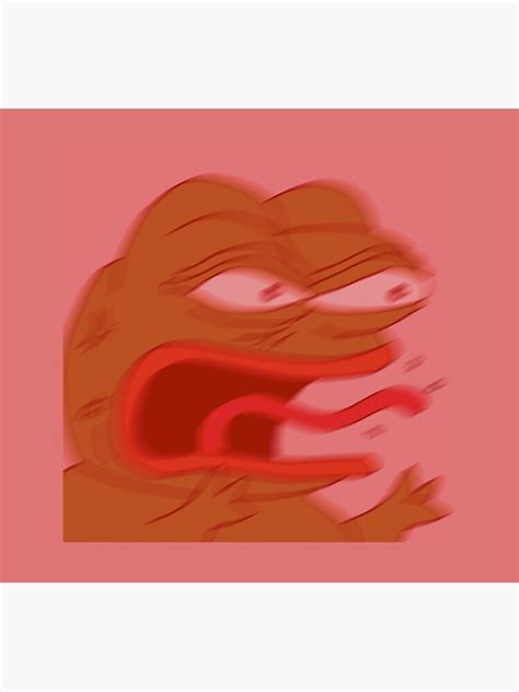 "Angry Pepe" Poster by FlashmanBiscuit | Redbubble