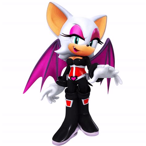 Rouge The Bat Sonic Heroes Sticker - Rouge The Bat Sonic heroes Sonic ...