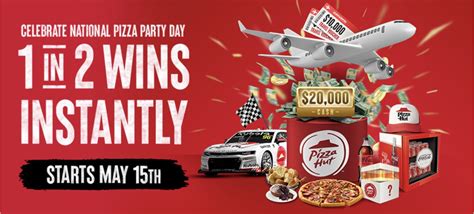 Pizza Hut Pizza Party Day Promotion 2023: Win up to $20,000 cash and more