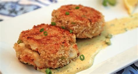 Crab Cakes with Mustard Sauce - Brenda Gantt Recipes