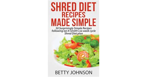 Shred Diet Recipes Made Simple: 50 Surprisingly Simple Recipes following Ian K Smith's six week ...