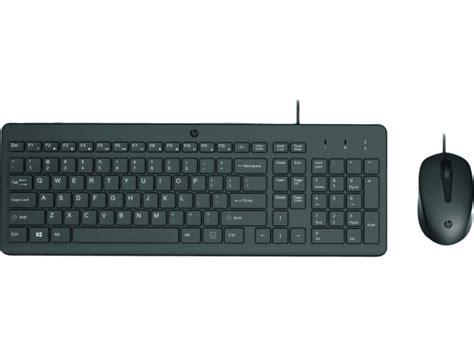 HP 150 USB Wired Chiclet Keyboard & Mouse Combo for Desktop & Laptop (240J7AA) - Shop HP.com India