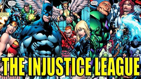 JUSTICE LEAGUE VS. THE INJUSTICE LEAGUE │ Comic History - YouTube