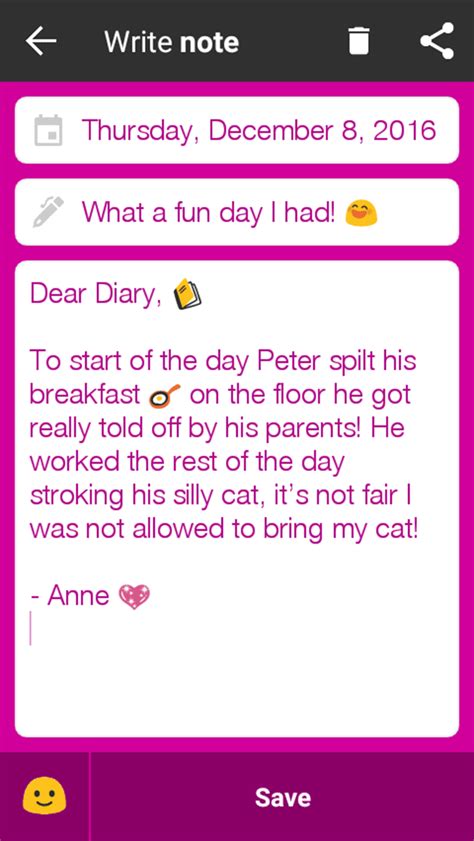 DIARY and JOURNAL — Private writing with FREE APP!