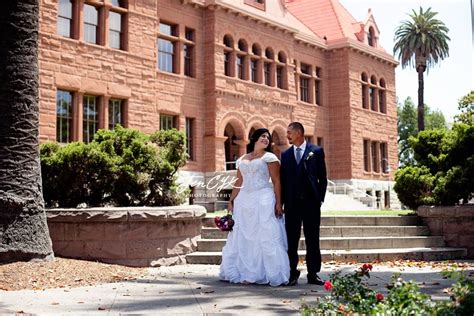 Gorgeous intimate wedding at the old orange county courthouse in Santa Ana. | Courthouse wedding ...