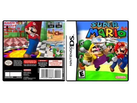 Super Mario 64 DS Nintendo DS Box Art Cover by B.S.B