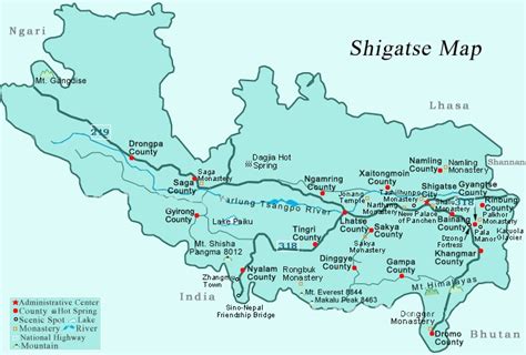 Largest Selection of Tibet Maps 2018/2019 | Useful Tibet Travel Maps