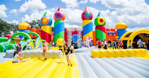 The World's Biggest Jumping Castle is Coming to Melbourne