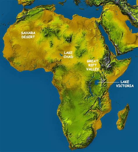 Africa Map / Map of Africa - Facts, Geography, History of Africa - Worldatlas.com