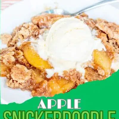 Easy Apple Snickerdoodle Dump Cake Recipe With 3 Ingredients| Bake It ...