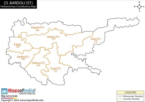 Bardoli Election Result 2024 - Parliamentary Constituency Map and ...