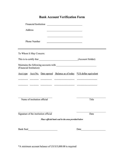 Printable Check Verification Forms - Printable Forms Free Online