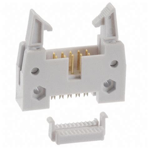 IDC connector male 16 way for flat/PCB