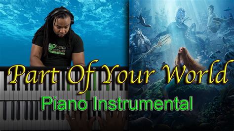 Part Of Your World - Piano Instrumental - YouTube