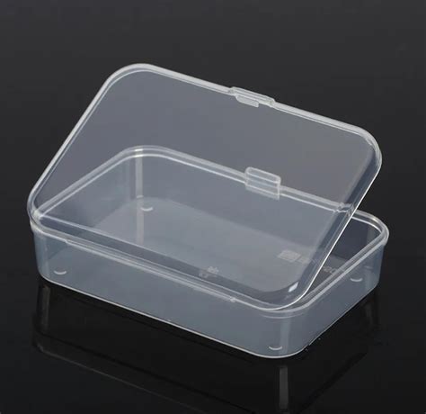 Hot Rectangular Transparent Plastic Storage Box Clear Square ...