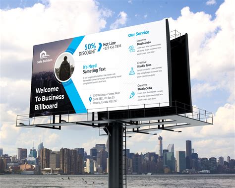 Billboard Banner Design - Vibrant Graphics | Graphic Templates Store