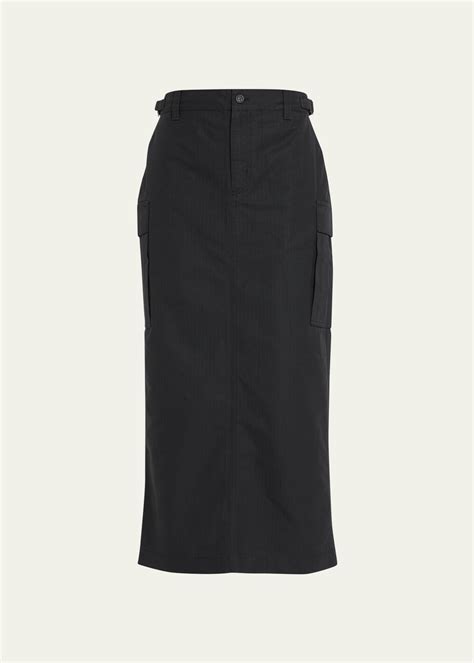 WARDROBE.NYC Cargo Pocket Skirt - Bergdorf Goodman