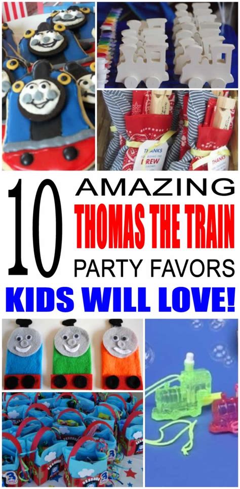 Thomas The Train Party Favor Ideas