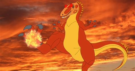 Chilantaisaurus the Fire Giant by Artapon on DeviantArt