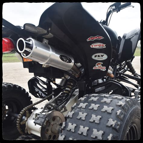 Yamaha Raptor 660 Slip On Exhaust System – Barker's Performance