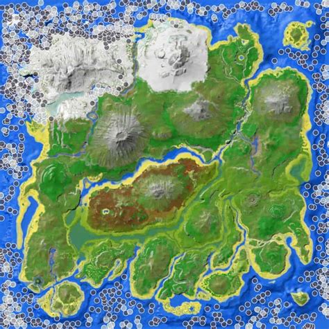 Ark Survival Evolved Black Pearl, Silica, and Oil Locations