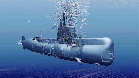 ARA San Juan Simulation (Submarine Implosion + Sinking) | Nuclear submarine, Submarine, San juan