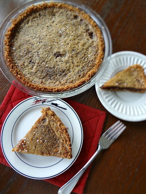 The Cooking Actress: Salted Caramel Dark Chocolate Crack Pie