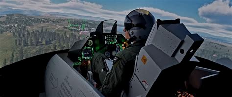 F-16, F-35, F-18 and other combat fighter jet simulator cockpits | VIPER WING.