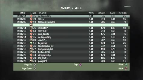 Call Of Duty Mw3 PS3 Leaderboards - YouTube