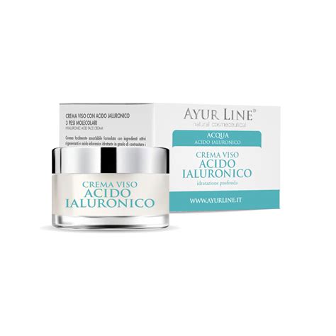 Crema Acido Ialuronico 3 pesi molecolari – Ayurline