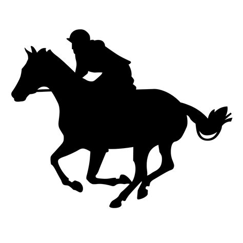 riding a horse silhouette - Download Free Vectors, Clipart Graphics & Vector Art