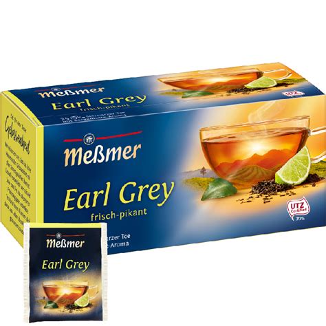 Earl Grey Tea Bag - Messmer Tea Imported from Germany - Vinbarista.com