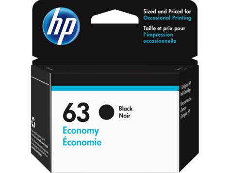 HP 63 Economy Black Original Ink Cartridge| HP® Official Store