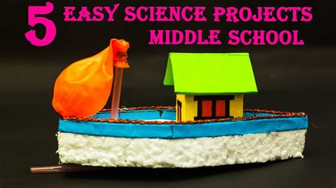 5 Easy Science Projects Ideas | Middle School - YouTube