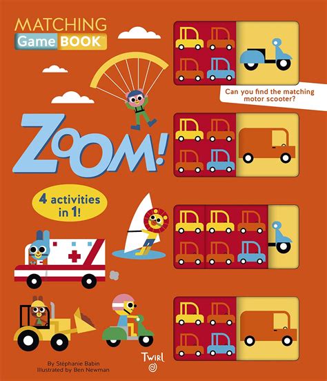 ZOOM MATCHING GAME BOOK – The Children's Gift Shop