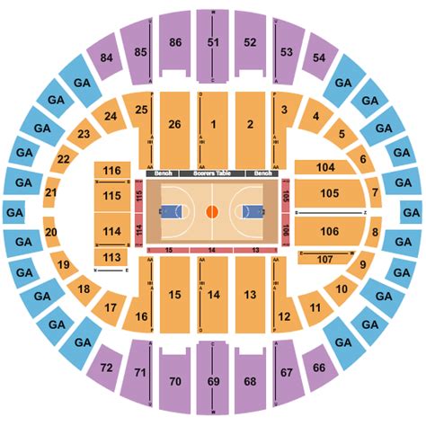 Portland Memorial Coliseum Seating Chart - Portland