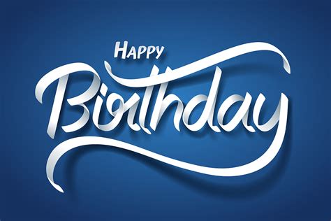 Lettering Art Happy Birthday : Happy Birthday | Free Stock Photo | Illustration of a ... / Maybe ...