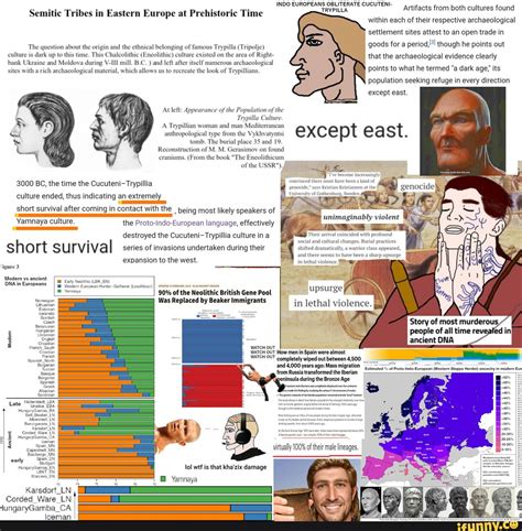 INDO EUROPEANS OBLITERATE CUCUTENI- EUROFEANS Artifacts from both cultures found within each of ...