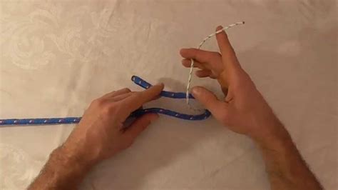 How To Tie A Double Sheet Bend Knot - YouTube