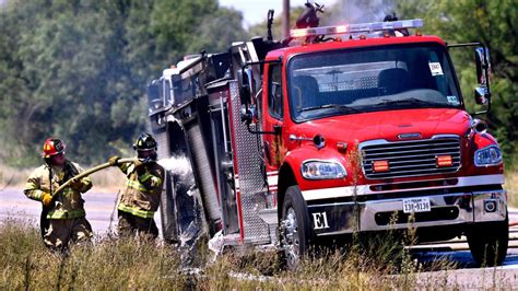 A firetruck caught on fire in Texas | CNN