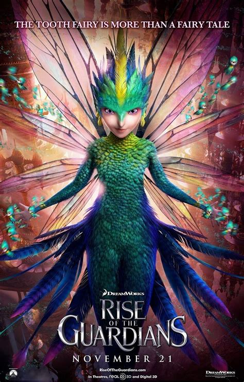 Rise Of The Guardians movie poster : Tooth Fairy : 11 x 17 inches | eBay