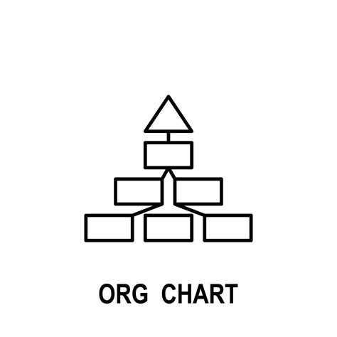 Organizational chart vector icon 22579060 Vector Art at Vecteezy