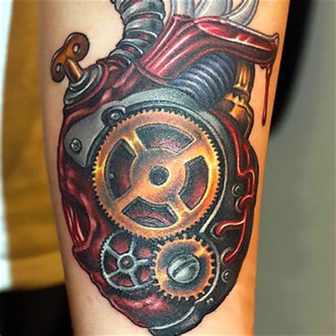 Steampunk Dragon Tattoo Designs