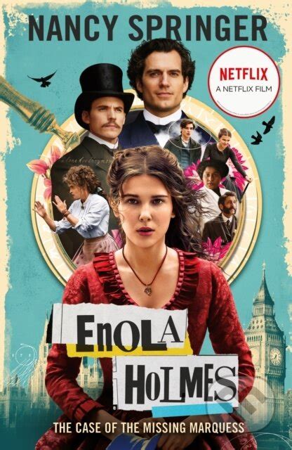 Enola Holmes: The Case of the Missing Marquess - Nancy Springer, brožovaná vazba, anglický jazyk ...