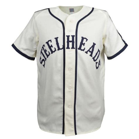 Seattle Steelheads 1946 Home Jersey – Ebbets Field Flannels